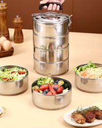 Velance Airtight Food Storage Lunch Box with Cutlery – BPA-Free